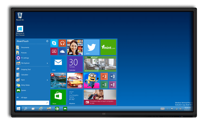 Windows iBoardTouch